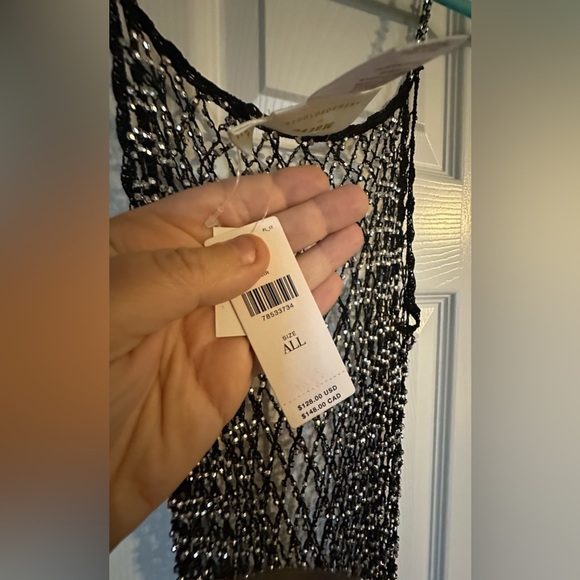 ‼️RARE‼️🎸Anthropologie🎸🔥NWT🔥Rhinestone Cami— O/S - Picture 11 of 11